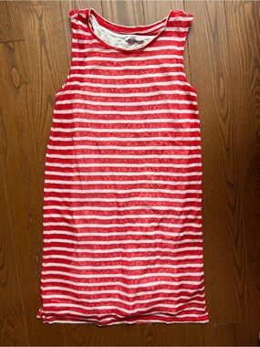 EDC by Esprit Red & White Striped Tee - XS
